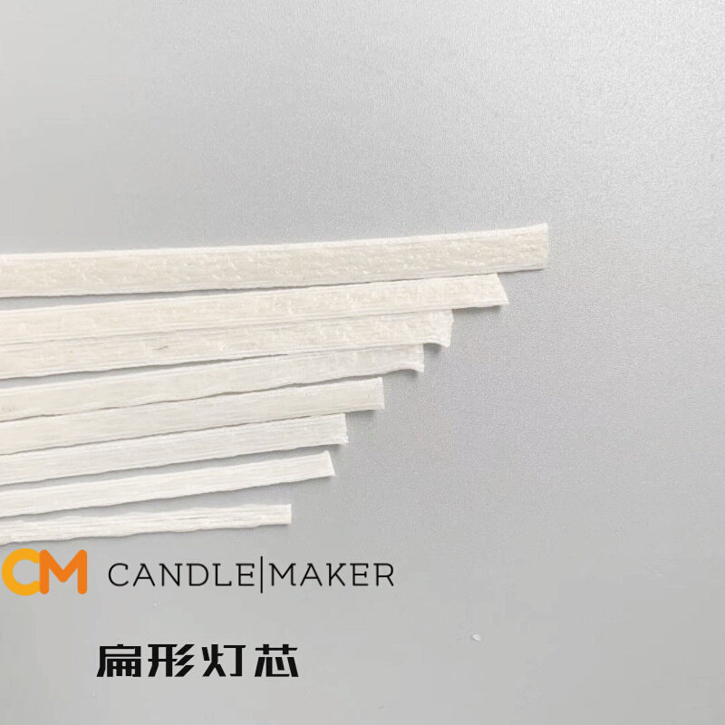 直供DIY香薰蜡烛原材料无烟灯芯扁形编织扬基专用新品热销中