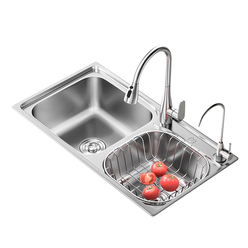 【官方正品】东鹏304拉伸大双槽