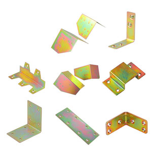 镀锌角码90度直角包边包装箱L型固定角铁防撞包角护角家具连接件