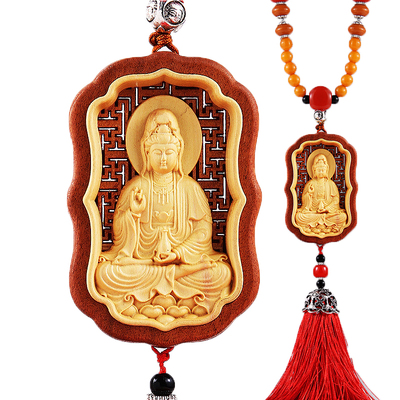 本命佛保平安生肖守护神汽车挂件