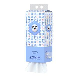 漫花悬挂抽纸1280张*6提整箱装家用纸巾实惠装原木大包卫生纸