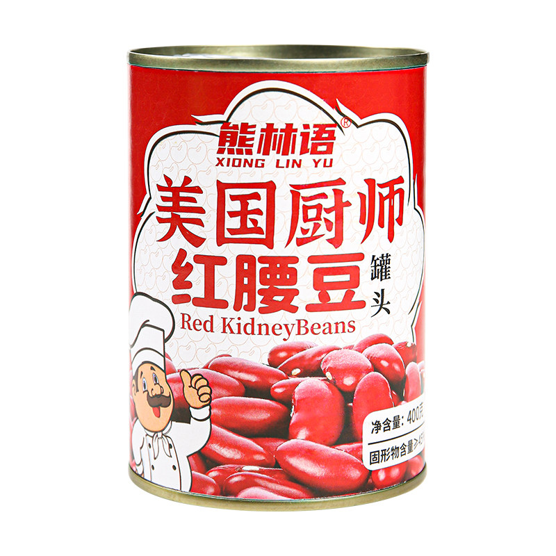 红腰豆罐头即食代餐0添加0脂