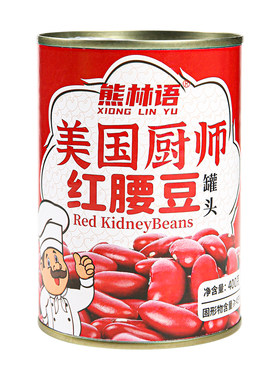 红腰豆罐头即食代餐0添加0脂