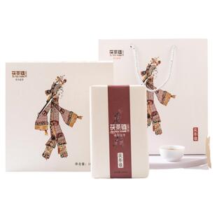 茯茶镇茯归故里礼盒1kg 泾阳茯茶金花茯茶黑茶砖茶 陕西西安特产