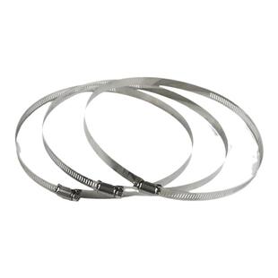 抽油烟机排烟管不锈钢卡箍排气管收紧箍强力美式喉箍卡扣抱箍管箍