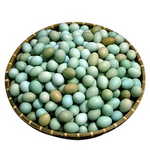 知楚绿壳山鸡蛋90枚整箱新鲜60枚乌鸡蛋正宗农村散养土鸡蛋40枚