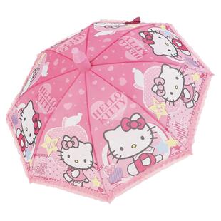 哈喽KT猫儿童雨伞女童小学生自动幼儿园keiti猫伞宝宝凯蒂猫小伞