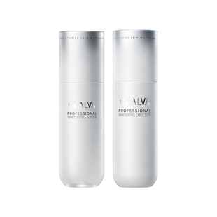 瑷尔博士精研润白淡斑水乳套装美白提亮补水护肤品