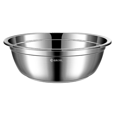 菜汤盆容量大铁盆子汤碗加厚