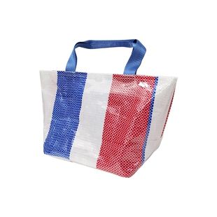 刚巧2023新款ins手提袋复古编织购物袋包租公大容量收纳蛇皮袋子