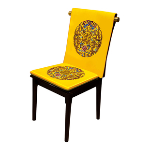 中式餐桌椅垫四季通用红木椅子垫茶椅防滑坐垫实木圈椅太师椅座垫