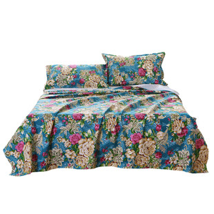 老粗布床单纯棉田园风全棉加厚不起球防滑炕单床笠三件套帆布布料