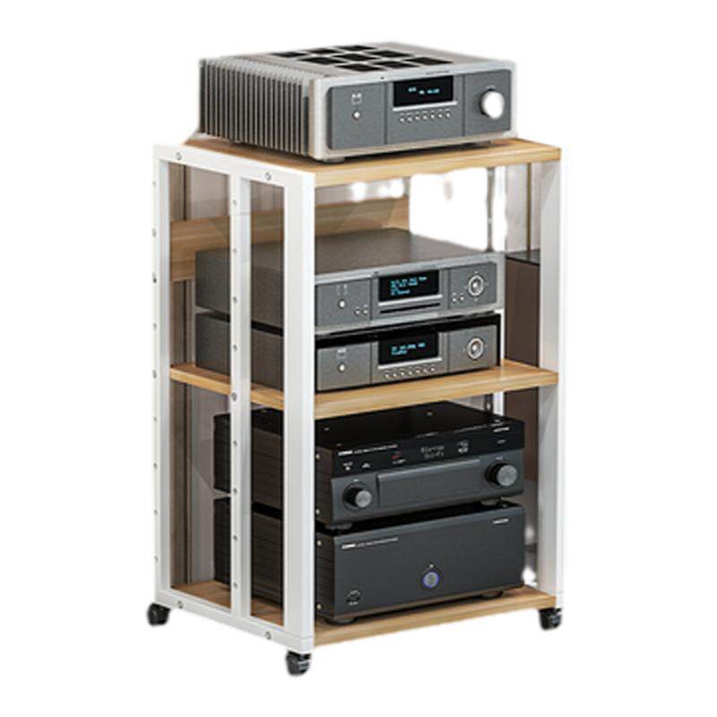 专业hifi功放机架家用移动多层可调节间距机柜CD胆机音响音箱支架