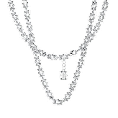 铜镀金情侣轻奢小众项链