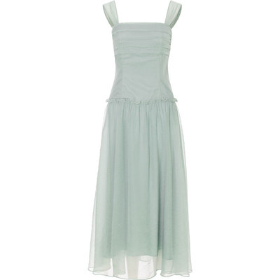 从那以后法式风吊带连衣裙女夏季