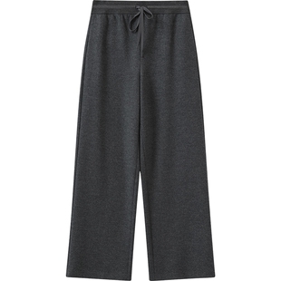 播商场同款基础通勤风直筒休闲裤秋冬新款宽松长裤BDS4KD3009