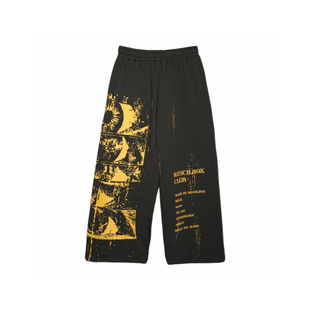 KencilBox千笔盒子潮流嘻哈街头原创街舞宽松版眼睛设计运动卫裤