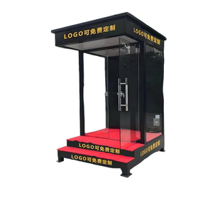 形象站台迎宾岗亭 可移动售楼部礼兵站岗台 小区保安厅阳光房厂家