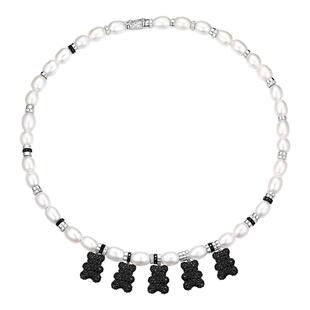 【新年礼物】APM Monaco40周年限量版小熊珍珠项链女款时尚饰品