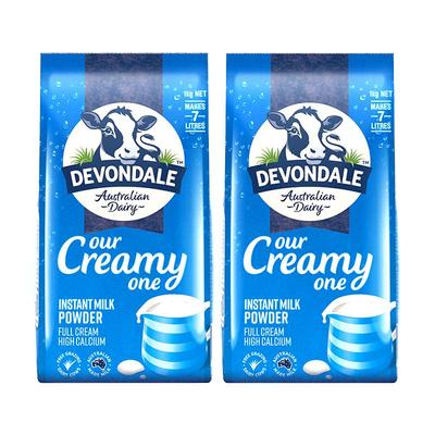 德运澳洲青少年1kg*2高钙早餐奶