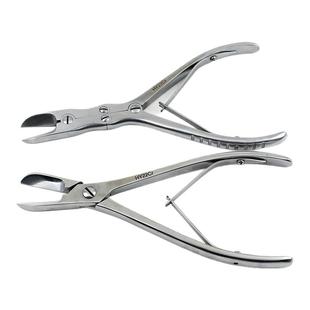 骨科医用咬骨剪刀不锈钢剪骨钳单双关节直弯头手术 骨科器械宠物