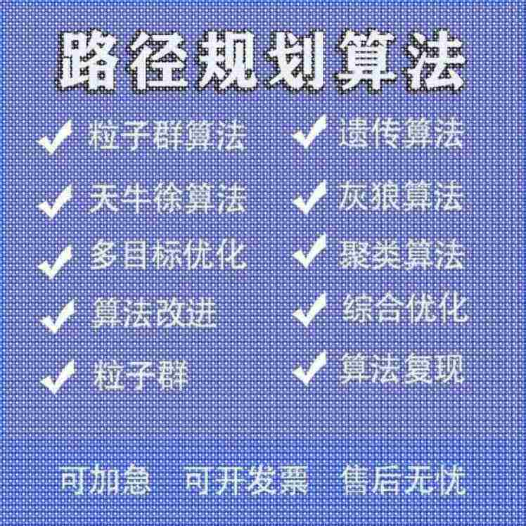 matlab路径规画遗传蚁群粒子群算法代做Python强化学习多目标优化