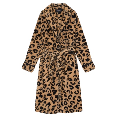 浴袍女大码珊瑚绒睡袍毛绒裤子冬天长款连帽宽松300斤外穿法兰绒