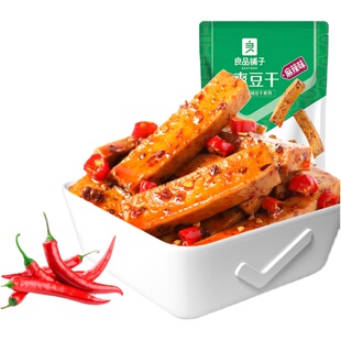 【79元任选15件】良品铺子Q爽豆干128g豆皮豆腐干自选零食