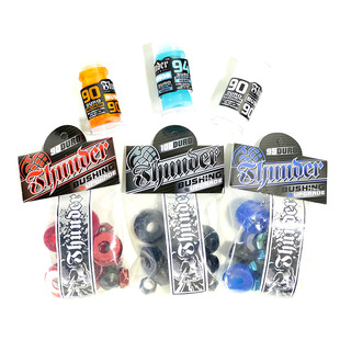 六种美国THUNDER专用滑板桥PU垫支架减震胶垫聚氨酯避震-SCC滑板