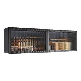 铝合金吊柜墙壁柜家用厨房壁橱玻璃门收纳柜现代简约壁挂调料橱柜