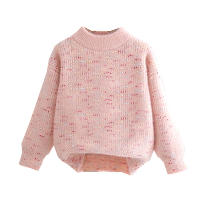 女童毛衣新款加绒加厚德绒