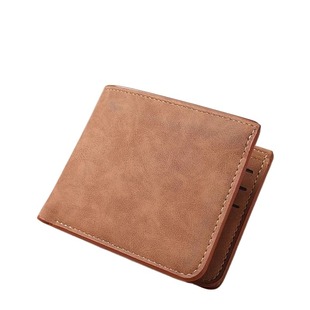 日本无印MUJ卡包钱包一体男士超薄短款皮夹软皮钱夹多卡位皮夹子