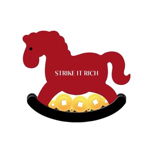 马上有钱创意入户玄关柜摆件客厅电视柜装饰品收银台小摆件卡通