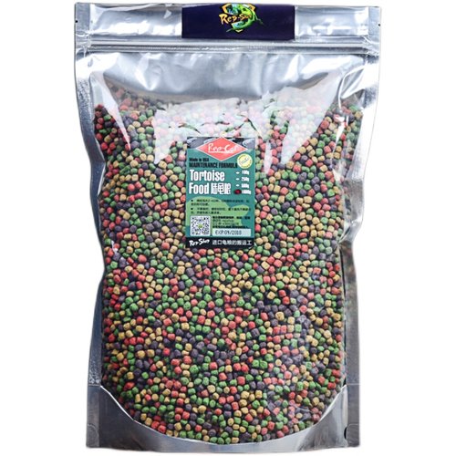REPCAL水果味陆龟粮REP-CAL花草粮豹龟星龟红腿苏辐射饲料R粮食