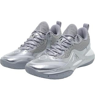 准者AR2-千锤百炼|里夫斯同款篮球鞋银色专业实战室内防滑运动鞋