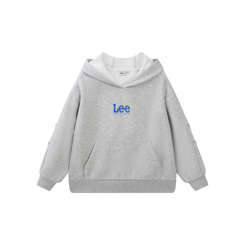 Leekids秋季连帽卫衣中大童