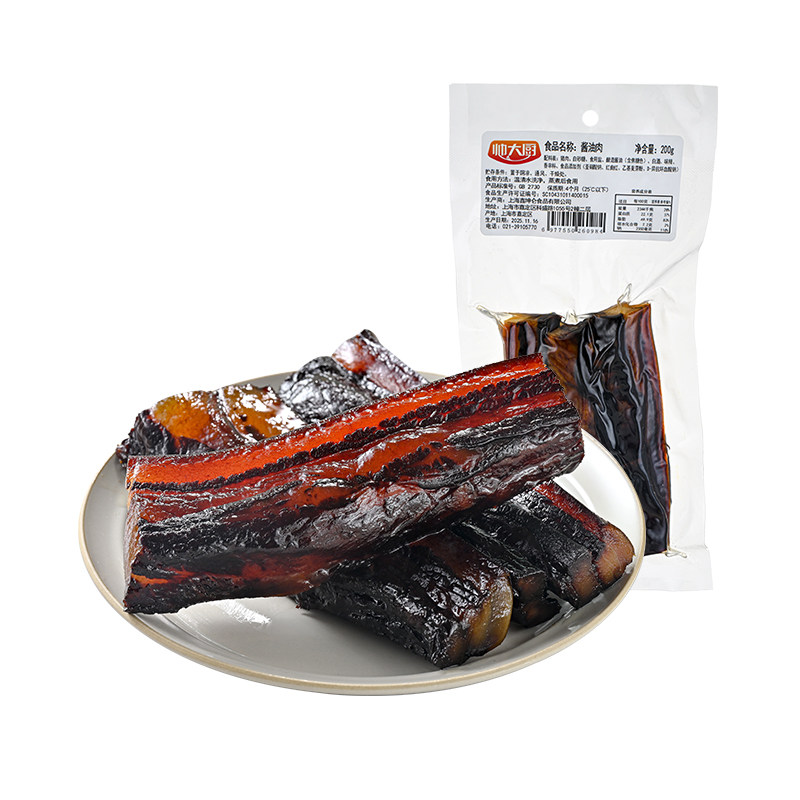 帅大厨温州酱油肉酱香咸甜风味