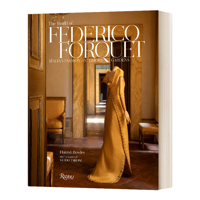 英文原版 The World of Federico Forquet 费德里科·福凯 意式时尚室内设计 花园室内装修设计 精装 英文版 进口英语原版书籍