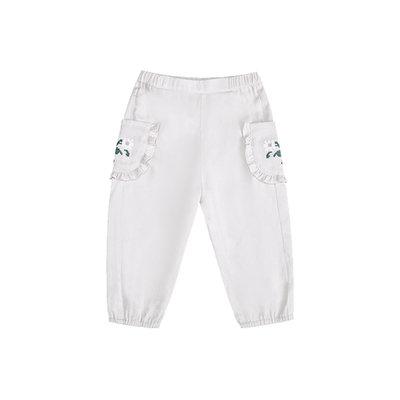 商场同款ettoi刺绣防蚊裤