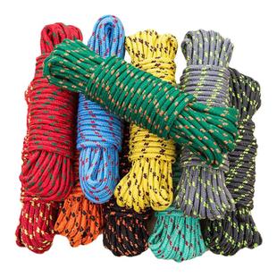 绳子捆绑绳室外晾衣绳晒被子耐磨编织尼龙绳晾衣服神器车用打包绳