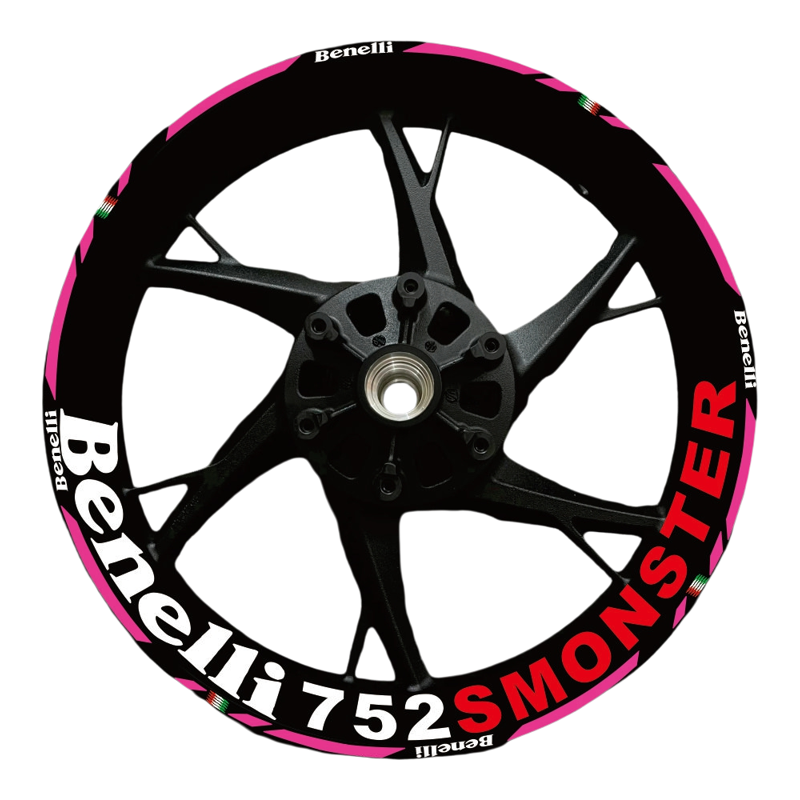 机车贴纸贝纳利BJ752S改装轮毂
