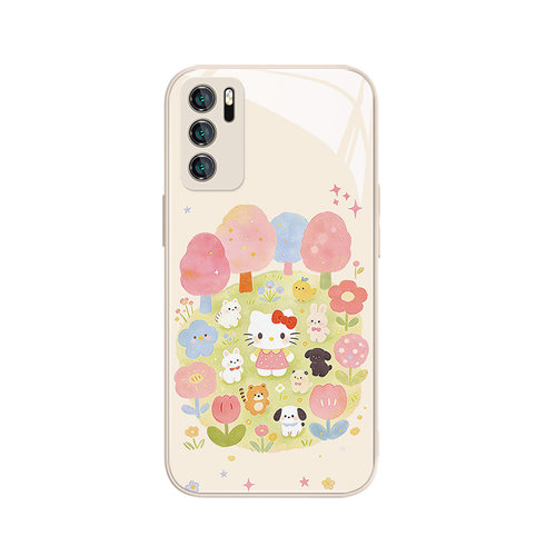HelloKitty手机壳适用华为mate80新款pura70pro春天nova15小清新p60女款50/40文艺30/20高级感14/13玻璃12/11
