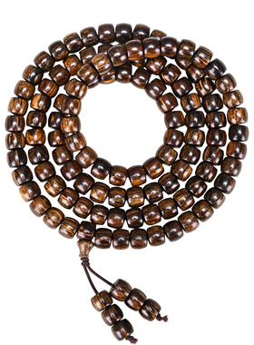 巴布亚贡木沉香手链直切龙鳞金星