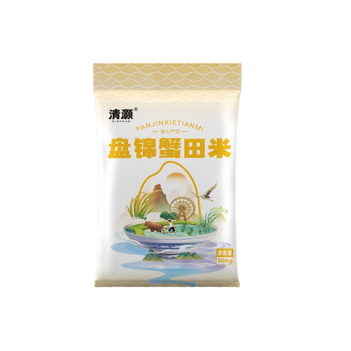 清灏盘锦蟹田米500g当季新米小包装