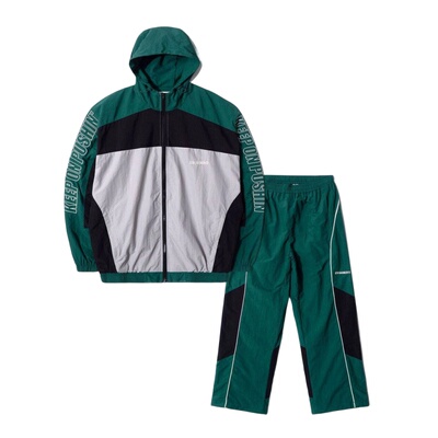 QT8 GARMENTS 复古运动套装（绿色/黑色） MUSIN韩国官网直邮进口