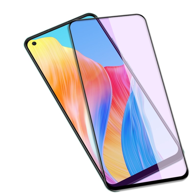 适用OPPOA78海外版黑边钢化膜