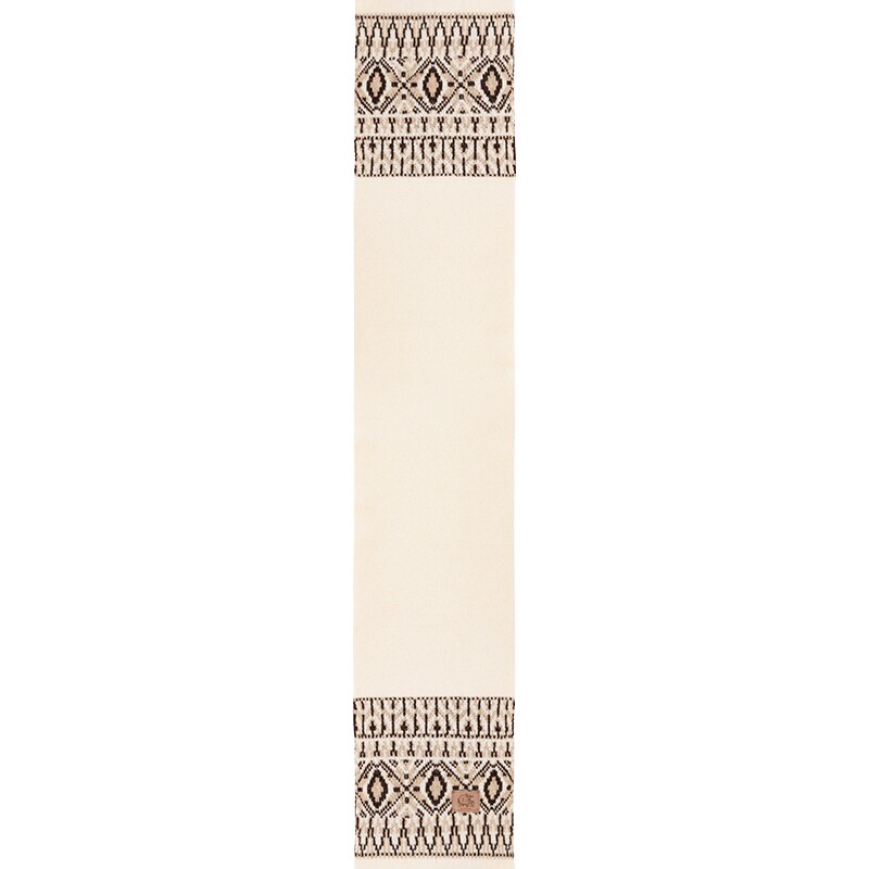 [甄选礼遇]EP雅莹围巾 绵羊毛牦牛绒圈纱民族长围巾 25新品W401A