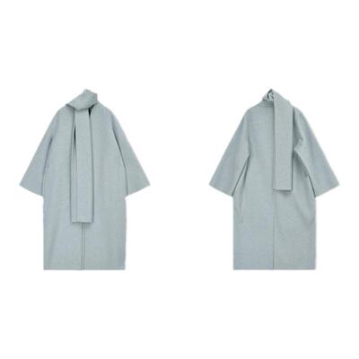 CONCISE-WHITETR羊毛大衣