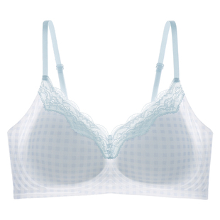 安菲雅高中生少女文胸青春期女孩无痕定型内衣大学生小胸聚拢胸罩