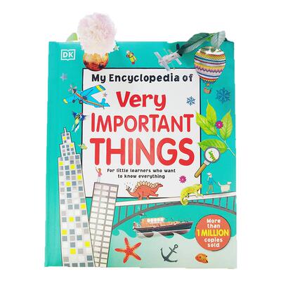 英文原版 DK幼儿百科全书 那些重要的事 My Encyclopedia of Very Important Things 全彩精装 十万个为什么DK 科普百科
